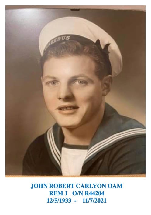 Vale, John Carlyon OAM
